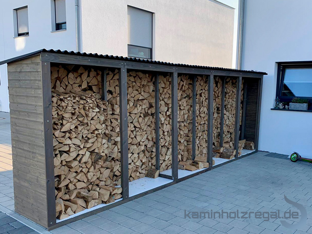 SONDERANFERTIGUNGEN WERDEN IMMER MEHR - KAMINHOLZREGAL IN RAVENSBURG