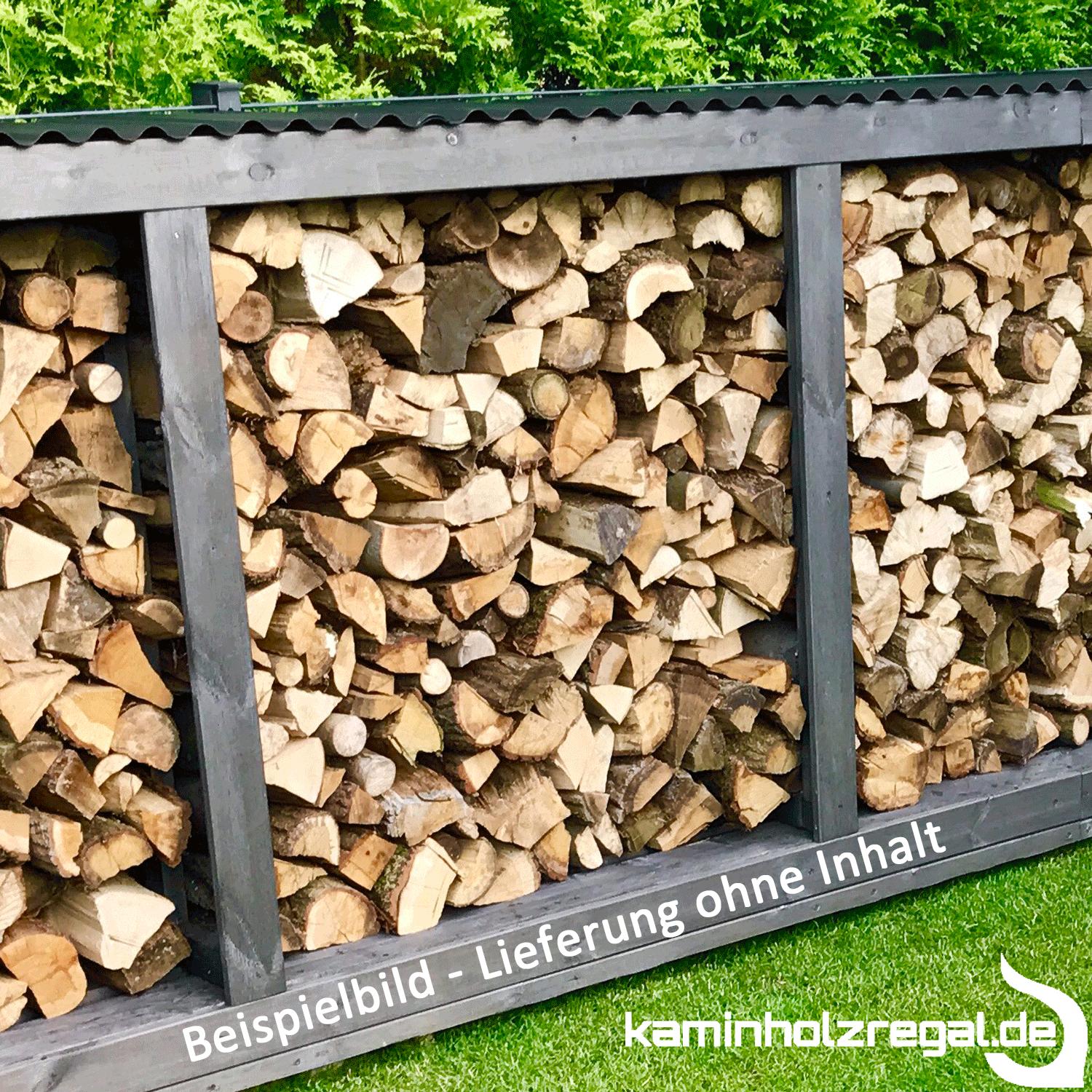 kaminholzregal außenbereich 2,4m kaminholzregal außenbereich 2,4m