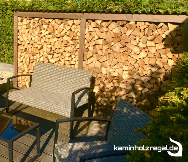 Kaminholzregal für Außen Individuell online kaufen